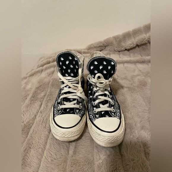 Converse Chuck Taylor All-Star 70s Hi Offspring Paisley Black - Picture 8 of 16